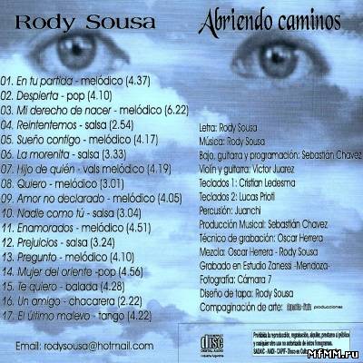 Rody Sousa - Adriendo Caminos (2011)