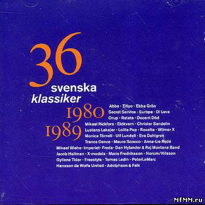 VA - 36 Svenska Klassiker 1980-1989 (1990)